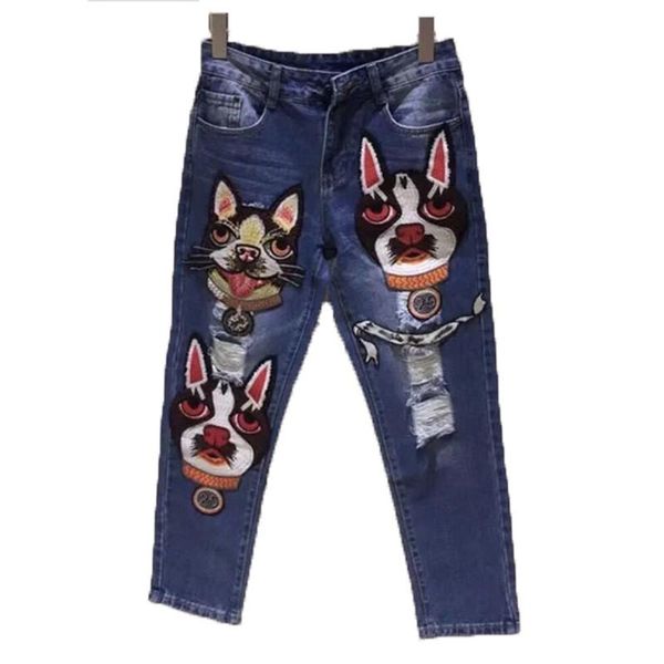 2017 Skinny High Waist Straight Jeans Women Button Fly New
