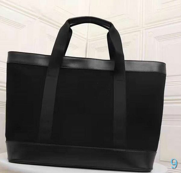 

designer lady handbag large capacity classic hand bags fashion shopping bags big size designer white or black color cow9