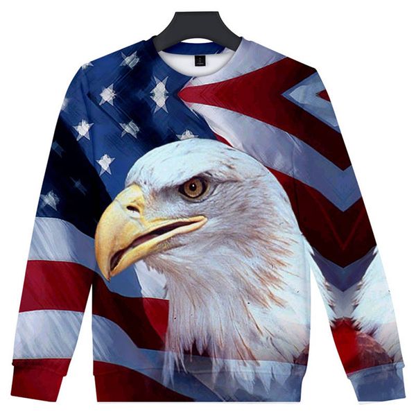 

Fashion Plus Size 3D Print Mens Hoodies Pullover Long Sleeve Male Sweatshirts Crew Neck Street Casual Apparel