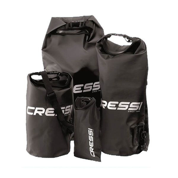 

cressi dry bags for boating and water sports 100% waterproof