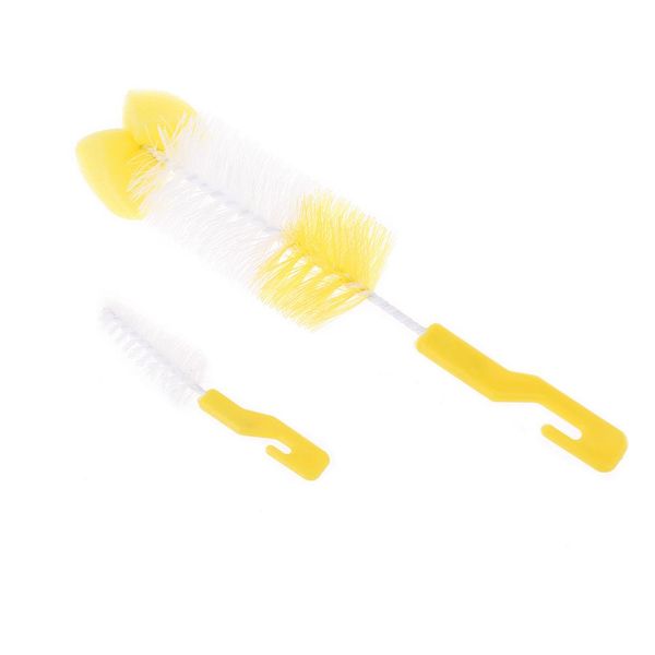 

new sponge nylon long cleaning brush for baby feeding bottle spout tube glass cup may4-a