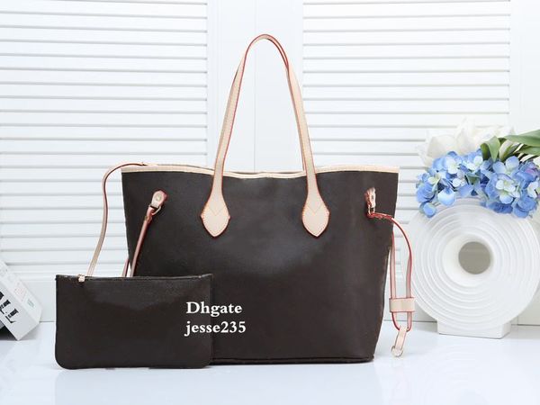 

classic women pu leather 2pcs/set flower handbag tote bag cross body bag messenger shoulder bags purse with wallet
