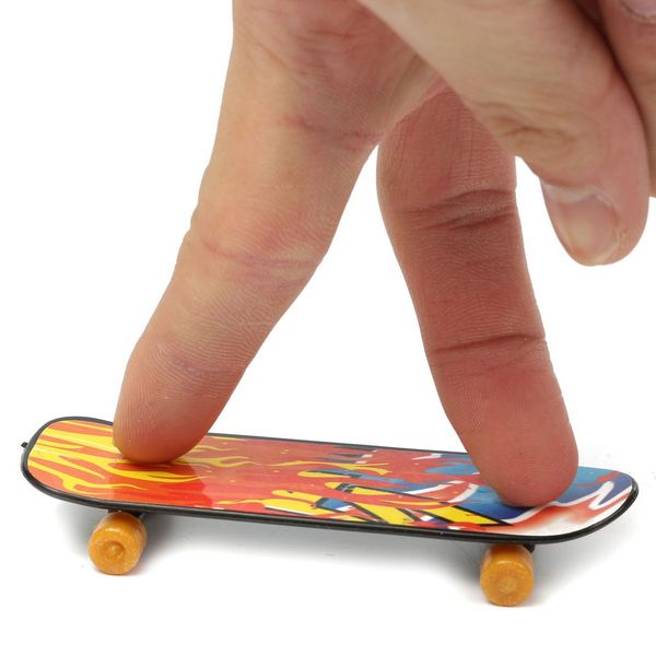 

mini fingerboards finger skateboard toy, finger skate boarding creative fingertips movement party favors novelty toys for kids party