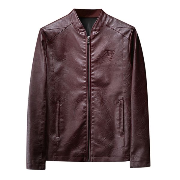 

men leather jacket winter waterproof faux fur coats men imitation leather motorcycle jackets clothing retro black jacket zipper