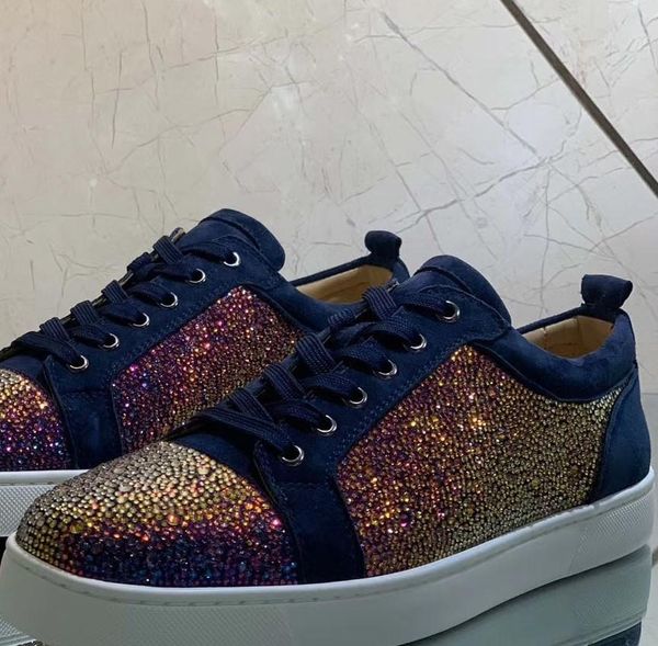 

фабрика оптовая продажа лучшее качество качество мужчины и женщины bling bling дизайн повседневная обувь, тренер, бренд кроссовки, быстрая д, Black