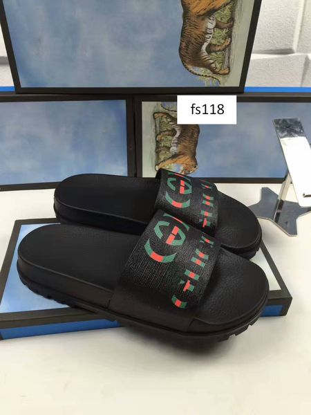 

mens fashion beach slide sandals male female flower blooms print leather slippers size 46, Black