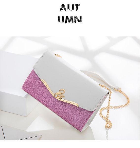 

2019 new fashion mini bag small incense chain small square bag ins super fire single shoulder messenger bag