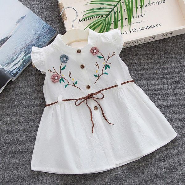 peach infant dress