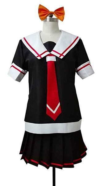 

kantai collection second upgrade shigure kai ni dress cosplay costume, Black