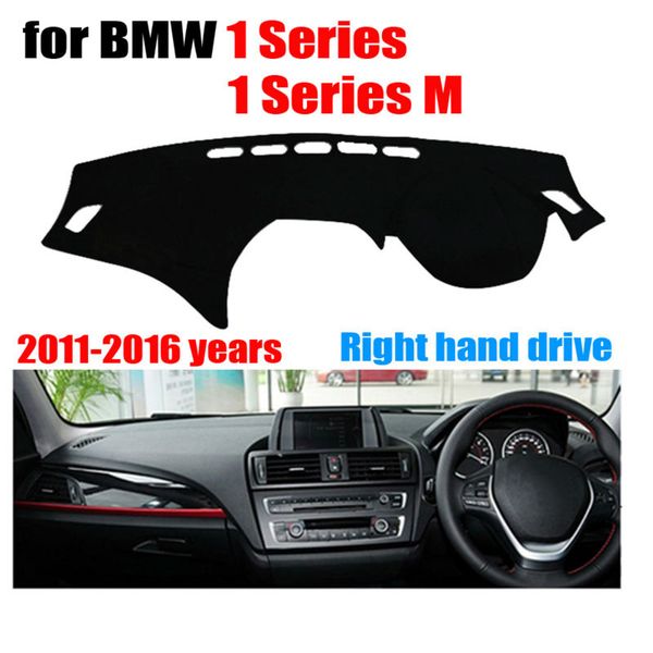 

car dashboard covers mat for 1 series / 1 series m 2011-2016 right hand drive dashmat pad dash cover auto accessories