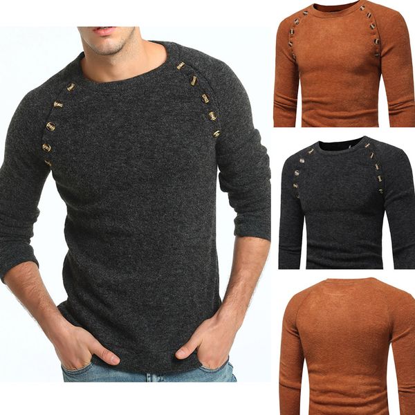 

sunfashion style cool boy worth having sweater solid slim long sleeve quality pullover worth having sweater man 3l&45, White;black