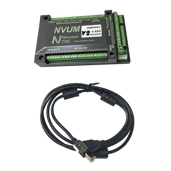 

6 axis breakout board for stepper motor driver cnc mill