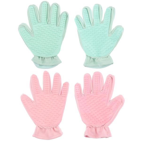 

silicone pet brush remove glove grooming combing wool bath combs cleaning hair dog grooming