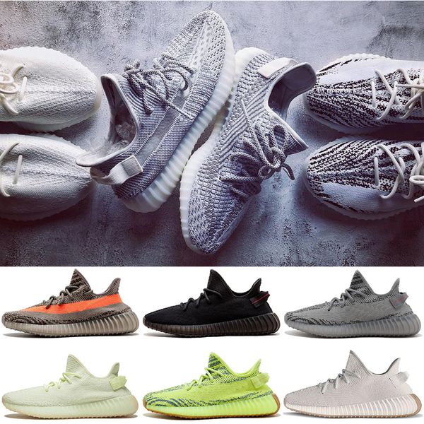 

350 v2 tatic men runnning hoe de igner men women butter e ame emi frozen blue tint zebra bred beluga trainer pot neaker 36 48