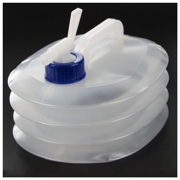 

3 liter collapsible water jug bottle boating, camping, emergency water container