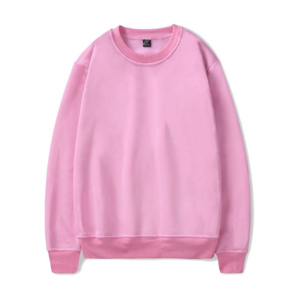 

2019 new style fashion women sweatshirt men sweatshirts pink lady solid color black sweatshirt warm streetwear spring autumn