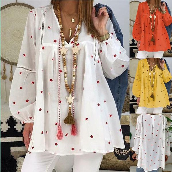 

отпечатано сыпучие lace прошитой выдалбливают top tshirt женщин v шеи женский одежда женская дизайнер tshirt, White