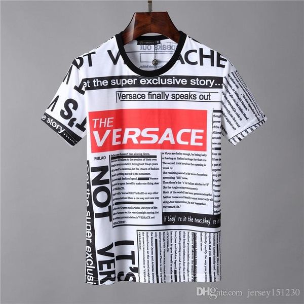 

2019 luxury new fa hion de igner clothe europe italy collaborate roma pecial edition t hirt men women t hirt ca ual cotton tee top