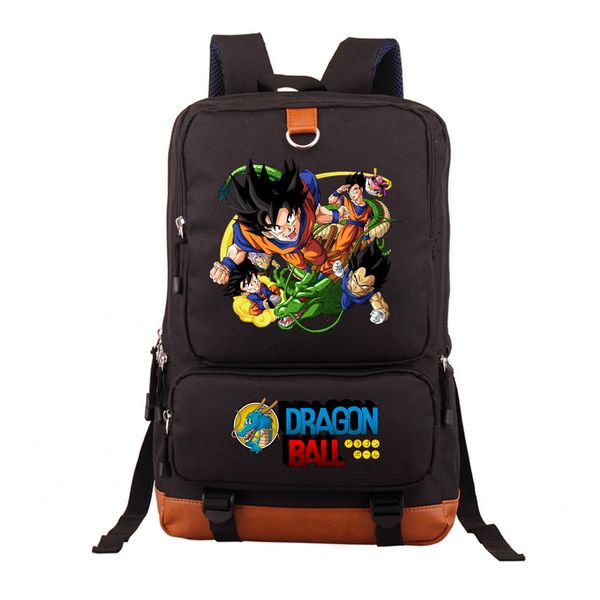 

anime z school backpack bookbag cosplay cartoon kids teens shoulder travel lapbags
