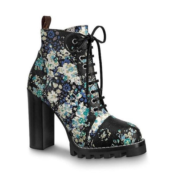 

high grade 2019 classic autumn and winter bootieslv boots women net red super fire korean soft handsome high heels custom locomotiveboot, Black