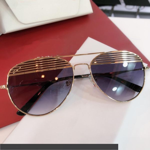 

popular new brand sunglasses designer 1063 retro round frame glasses trend avant-garde style eyewear lens laser uv400 protection with box, White;black