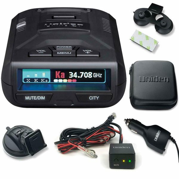

Uniden r3 extreme long range radar la er detector 360 degree and hardwire kit