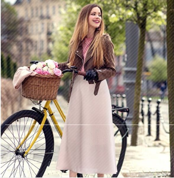 

2020 elastic waist long skirt robe femme skirts womens elegant casual solid bodycon a-line chiffon skirt pleated fw548, Black