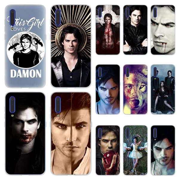 

fashion soft tpu phone case cover for coque xiaomi redmi 4x 4a 6a 7a y3 k20 5 plus note 8 7 6 5 pro vampire diaries damon ian somerhalder