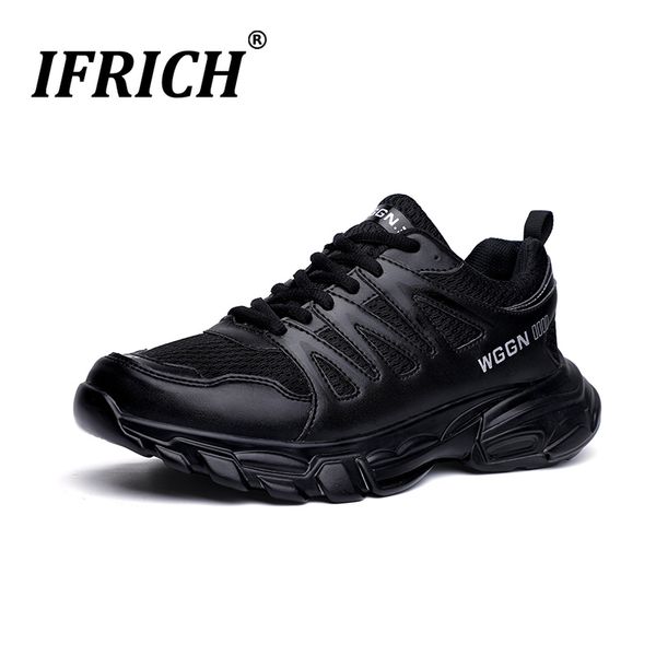 

men thick bottom brand running shoes athletics training sport shoes for man walking gym tennis sneakers male cross trainer