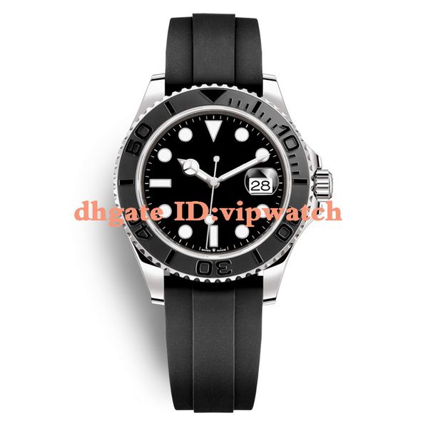 

2020 new men automatic mechanical master ceramic bezel men's stainless steel movement men's watch sports diving men's watch, Slivery;brown