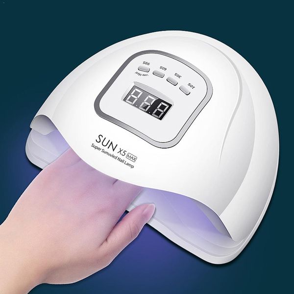 

uv led nail lamp 80 w nail dryer for all gels polish sunshine infrared detection ice lamp for manicure