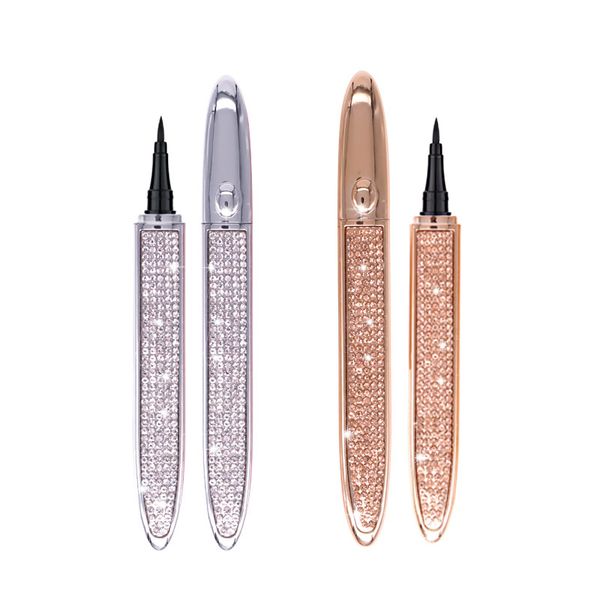 

waterproof liquid eyeliner starry diamond shiny quick-drying makeup tools long lasting eyeliner pen black kg66