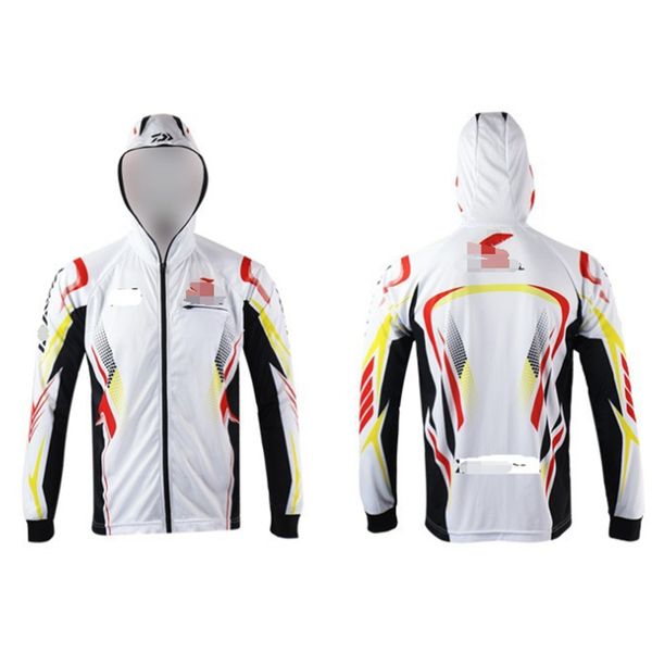 

2020 new summer outdoor sports long-sleeved sunscreen windproof quick-drying hooded ice silk fishing clothing hiking shirt data, Gray;blue