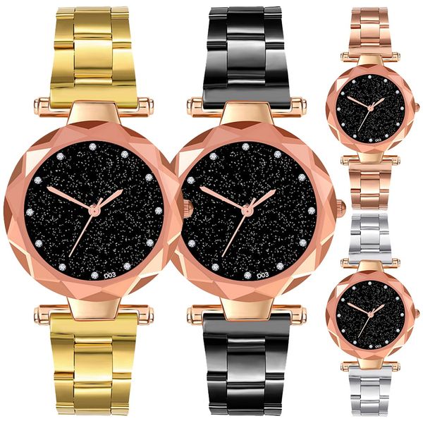 

4 colors casual stylish quartz watch wristwatch steel strap gift for men/women 4 optional colors d03-g, Slivery;brown