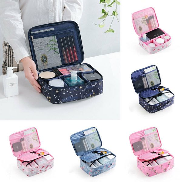 

new women multifunction travel cosmetic bag makeup case pouch toiletry organizer large capacity sweet cute casual daily bags