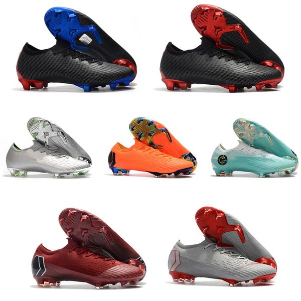 

Original football boot men mercurial vapor xii elite fg neymar fg occer hoe low ankle vapor xii cri tiano ronaldo cr7 occer cleat
