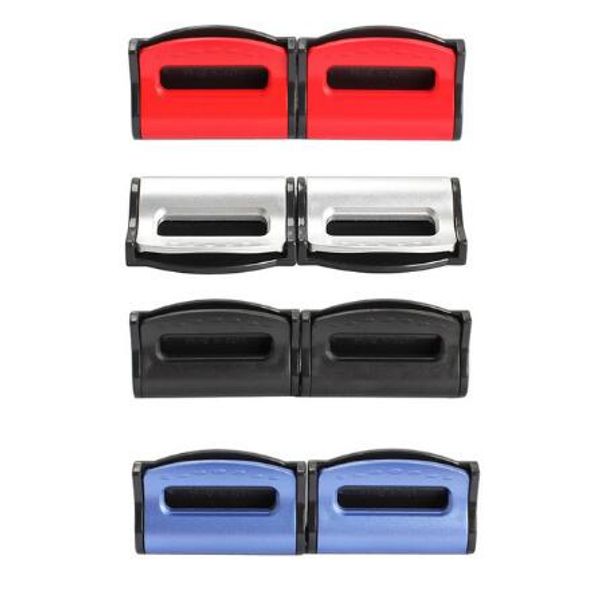 

2 pieces universal car seat belts clips safety adjustable auto ser buckle plastic clip 4 colors interior accessories car-sty