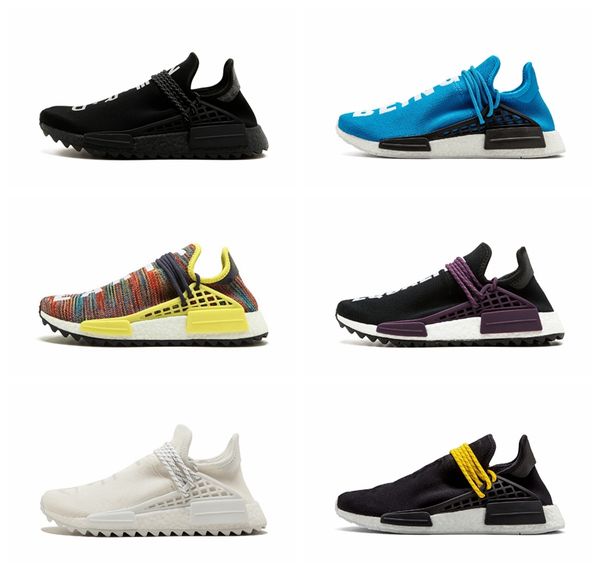 

человек race x ху pw nmd вс glow multi-color солнечный пакет мать оранжевый красный желтый мужчины спортивная обувь pharell williams женщины