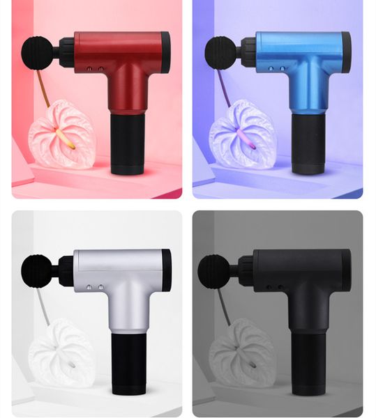 

hg-320 fascial gun leg deep vibration muscle body relaxation electric gun fitness equipment massage hammer shock pain relief massager