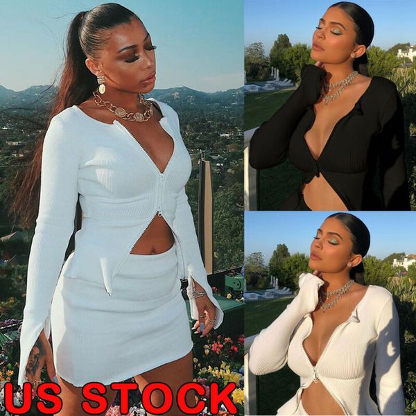 

women long sleeve knitted cardigan slim zipper sweater long jacket coat outwear autumn only 1pc, Black;brown