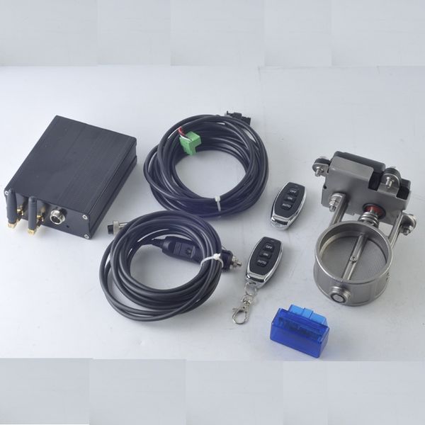 

2"/2.36"/2.5"/2.75"/3" inch obd2 vacuum pump exhaust cutout electric control valve kit with remote control and app