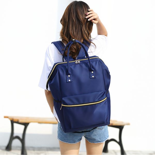 

2020backpack тележка сумка мужская большая емкость la gan dai женская дорожная сумка рюкзак кожаный рюкзак рюкзаки