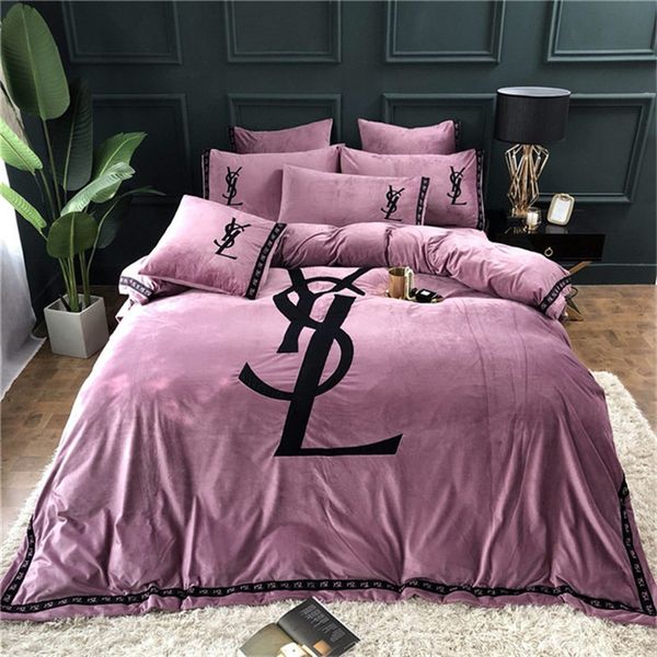 

designer luxury bedding sets king  bedding sets bed sheets 4pcs comforter luxury bed comforters sets cover warm and comfortable