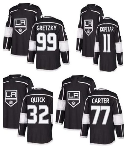 

2019 Men's Los Angeles Kings Black Home Stitched 32 QUTCK 11 KOPITAR 8 DOUGHTY 99 Gretzky 77 CARTER Hockey Jerseys,men online store for sale