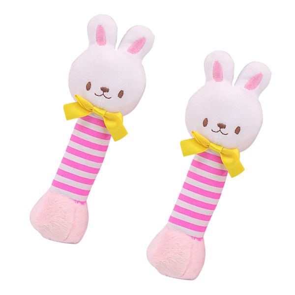 

2 шт прочный фаршированная squeaky плюшевые собаки chew игрушки для маленький средний большой собаки