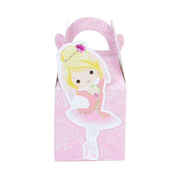 

ballerinas ballet favor box candy box gift cupcake boy kids birthday party supplies decoration event party supplies