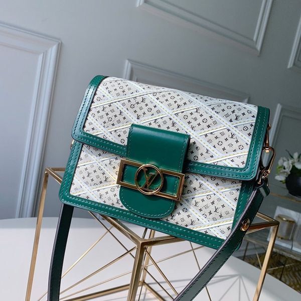 

m53996-10 new french-end brand luxury handbags fashion leather bag womens party travel decoration bag with box ing