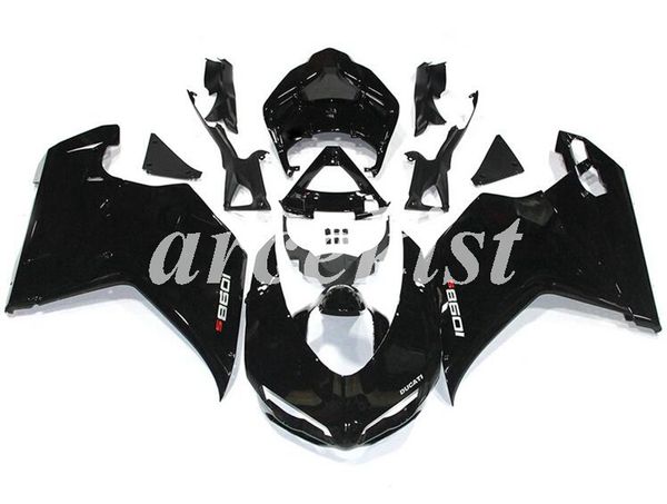 

4 подарки новый abs инъекция полный комплект обтекатели, пригодный для ducati 848 evo 1098 1198 1198s 2007 2008 2009 2010 2011 2012 body наб