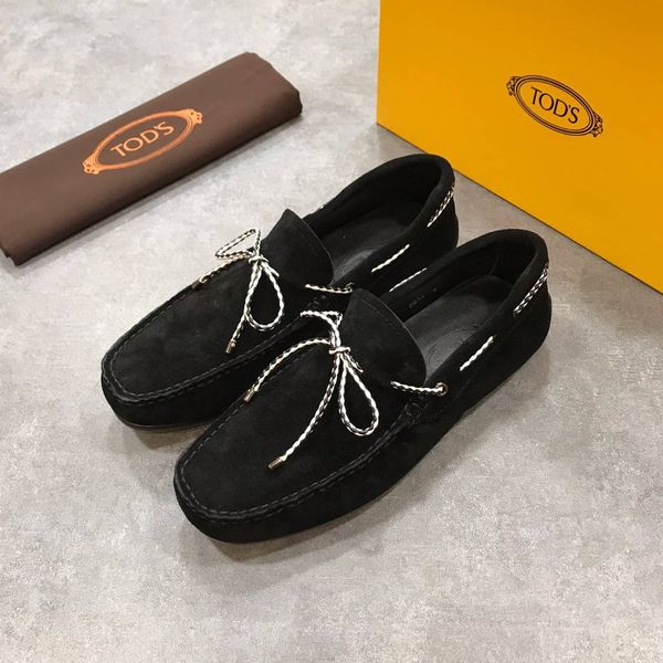 

summer genuine leather men shoes casual driving shoes mocassin soft breathable men flats brand suede men loafers with fur winter, Black