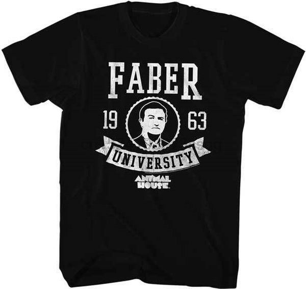 

animal house университет 1963 adult тенниска классический, White;black